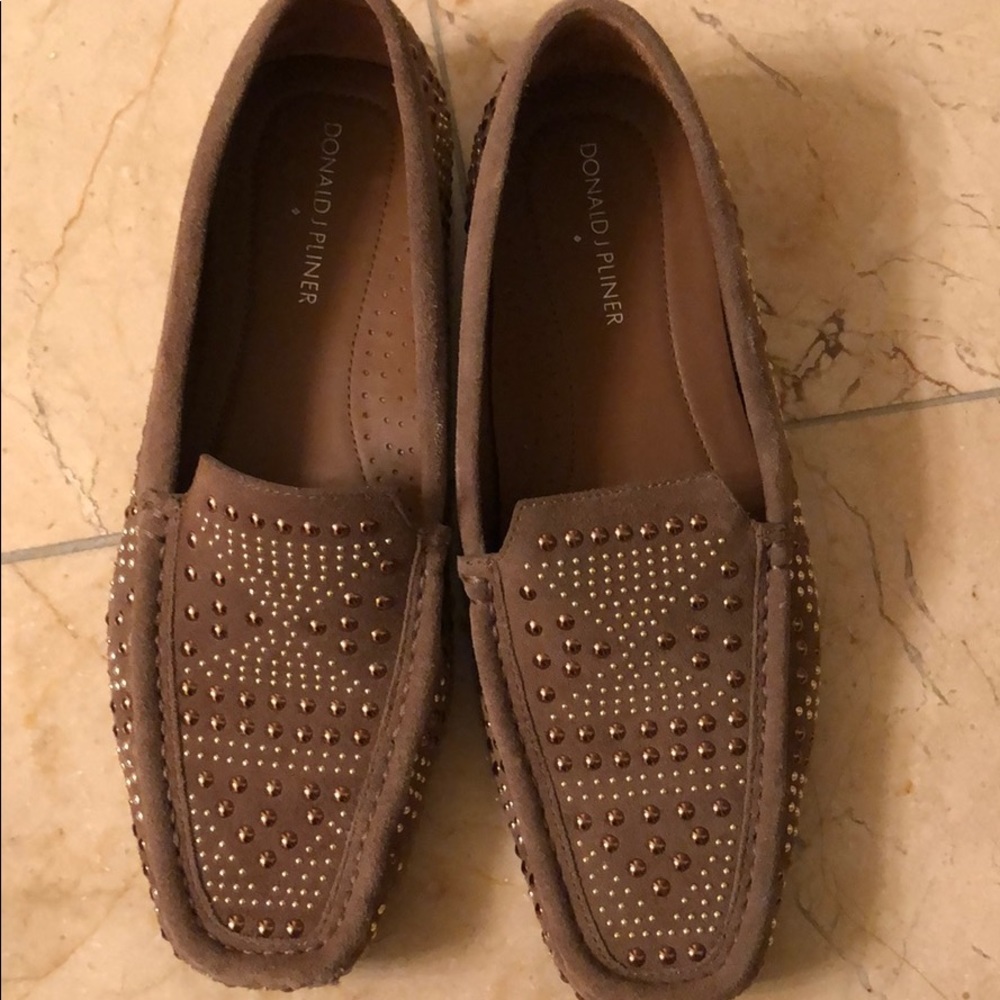 Donald J Pliner Suede and Studs